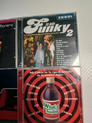 Lote 2 CDs Funk y Disco