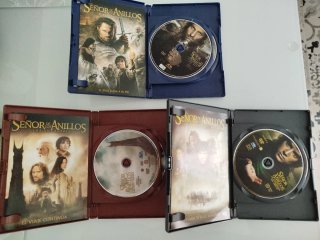 Trilogía El Señor de los Anillos DVD