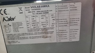 Estufa Pellets Kalor Viola 8-AWKA