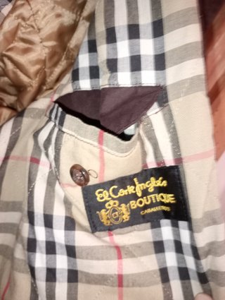 Chaqueta Burberry Marrón Talla XL perfecto estado