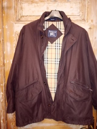 Chaqueta Burberry Marrón Talla XL perfecto estado