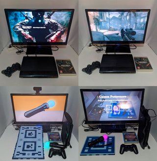 PS3 Super Slim 240 G.B SSD 4,93H-E.N+ Juegos LEED