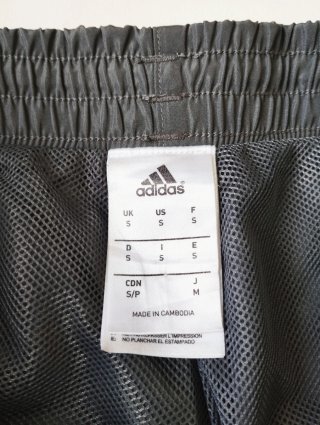 Pantalón chándal Adidas gris y negro hombre