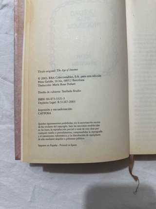 La edad de la inocencia