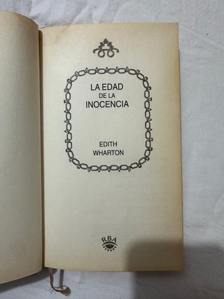 La edad de la inocencia