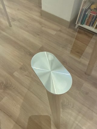 Mesa Comedor Cristal y Madera