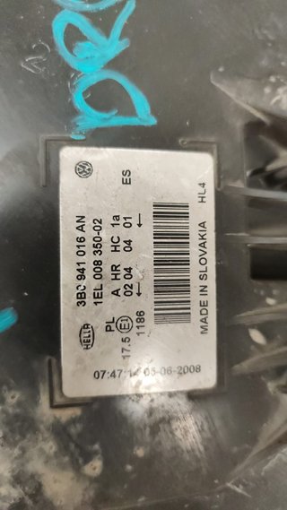 Faro Delantero Derecho Passat B5