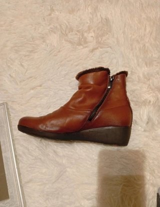 Botines marrones mujer plantilla estraible .