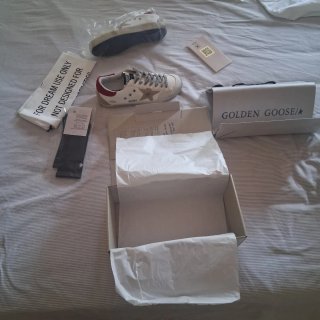 Golden Goose Superstar Beige/Blanco
