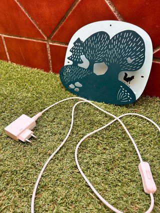 Lámpara LED Ikea diseño bosque