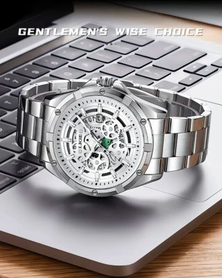 Reloj LIGE Acero Inoxidable Mecánico