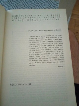 Obras completas de Sigmund Freud.