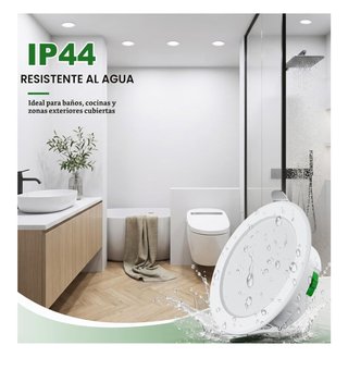 Pack 6 Focos LED Empotrables
