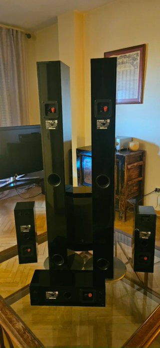 Yamaha NS-125F Home Cinema 5.1 Negro