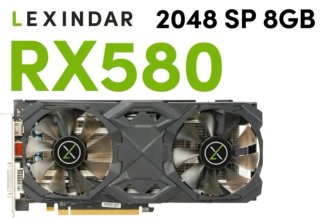 RX 580 8GB Tarjeta Gráfica