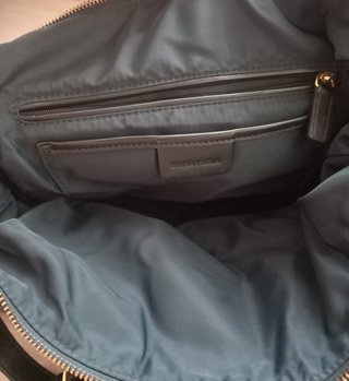 Bolso shopper Bimba &Lola color petróleo. Poco uso