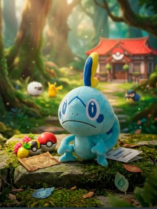 Peluche de Sobble (Pokemon)