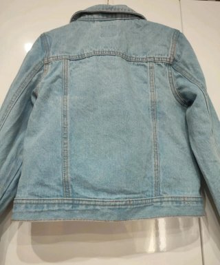 Giubbino jeans bimba 7/8 anni