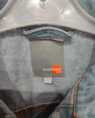 Giubbino jeans bimba 7/8 anni