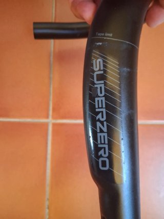 Manillar Deda Superzero Aero Alloy DCR 42cm