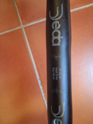 Manillar Deda Superzero Aero Alloy DCR 42cm