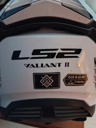 Casco Moto LS2 Bianco