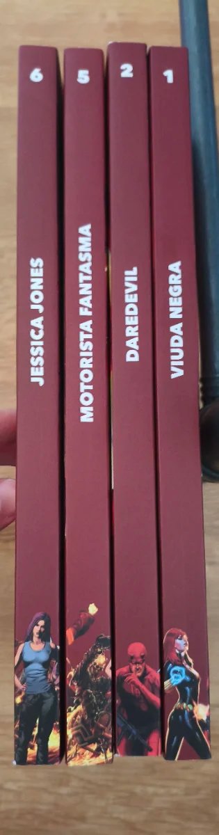 Lote Marvel 4 Tomos (Daredevil, Jessica...)
