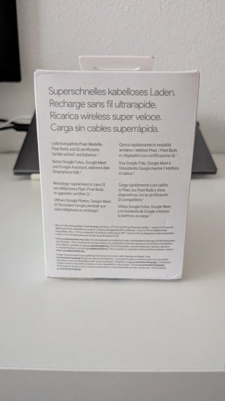Cargador Inalámbrico Google Pixel Stand 2