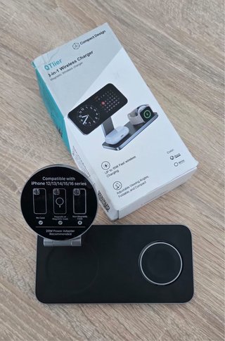 Cargador Inalámbrico QTlier 3 en 1
