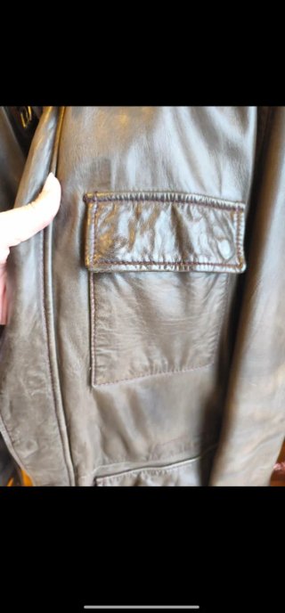 Cazadora ¾ de piel Massimo Dutti