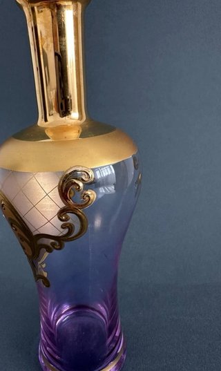 Bottiglia Murano A. Salvadori Oro 24K Vintage