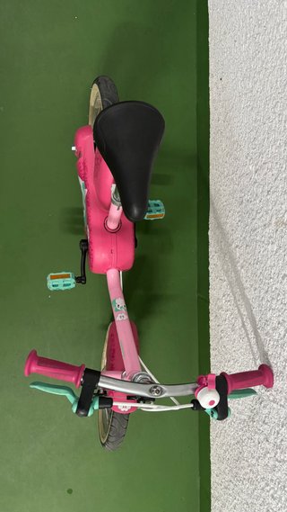 Bicicleta niña rosa Decathlon