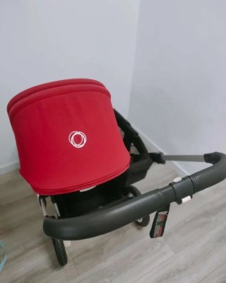 Carro Gemelar Bugaboo Donkey 2 Rojo