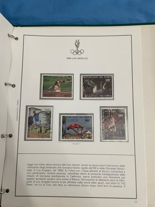 Album Bolaffi Junior Olimpiadi