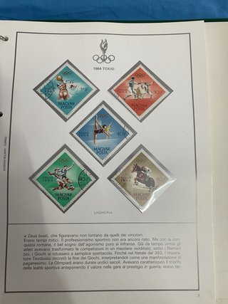 Album Bolaffi Junior Olimpiadi