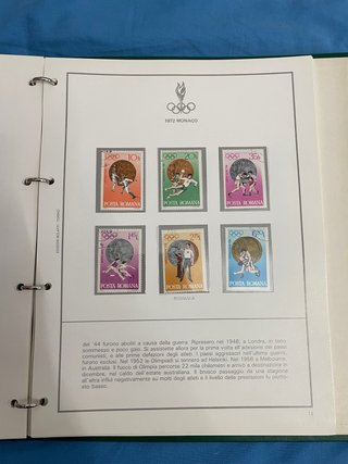 Album Bolaffi Junior Olimpiadi
