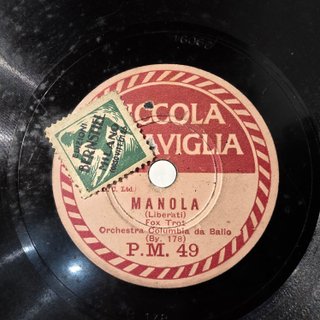 78 giri Piccola Meraviglia 3 dischi gommalacca