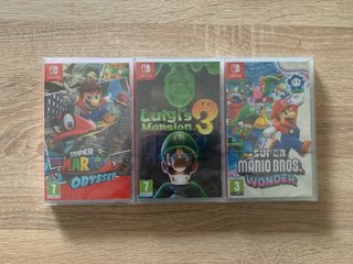 Juegos Nintendo Switch: Mario, Luigi