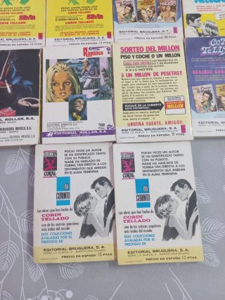 17 Libros Corín Tellado - Colección Novelas Románt