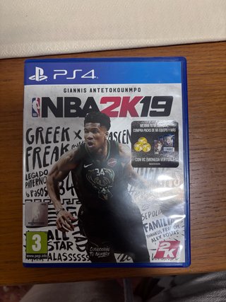 NBA 2K19 PS4 (PlayStation 4) Giannis Antetokounmpo