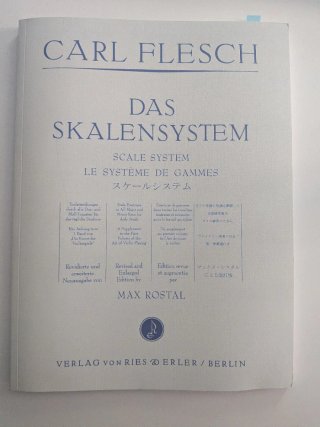Libro Violín Carl Flesch - Das Skalensystem