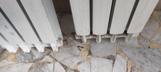 Set 2 termosifoni alluminio usati