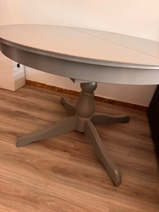 Mesa redonda extensible 110 cm