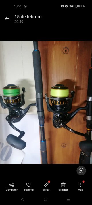Se vende 1 UN CARRETE Daiwa BG 5000