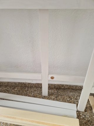 Cama infantil blanca