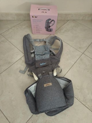 Mochila Portabebé Böar 6 en 1 Gris