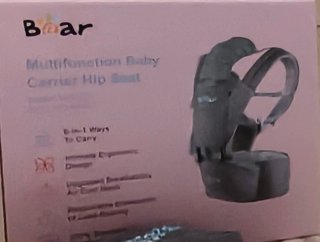 Mochila Portabebé Böar 6 en 1 Gris