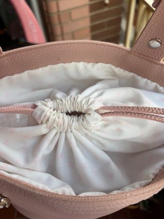 Bolso para silla de bebé rosa