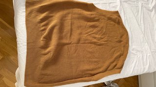 Chaleco Zara Talla S-M Marrón