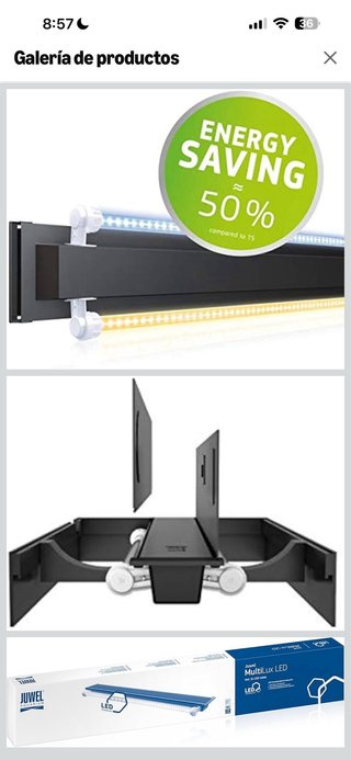 JUWEL Multilux LED 90 - Barra LED per Acquario Juwel + coperchio